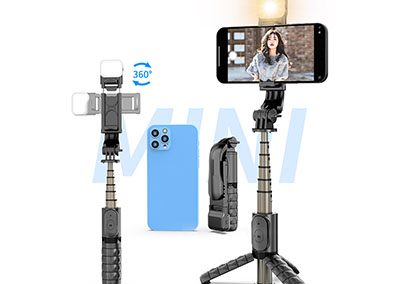 Q10s Selfie Stick with Fill Light