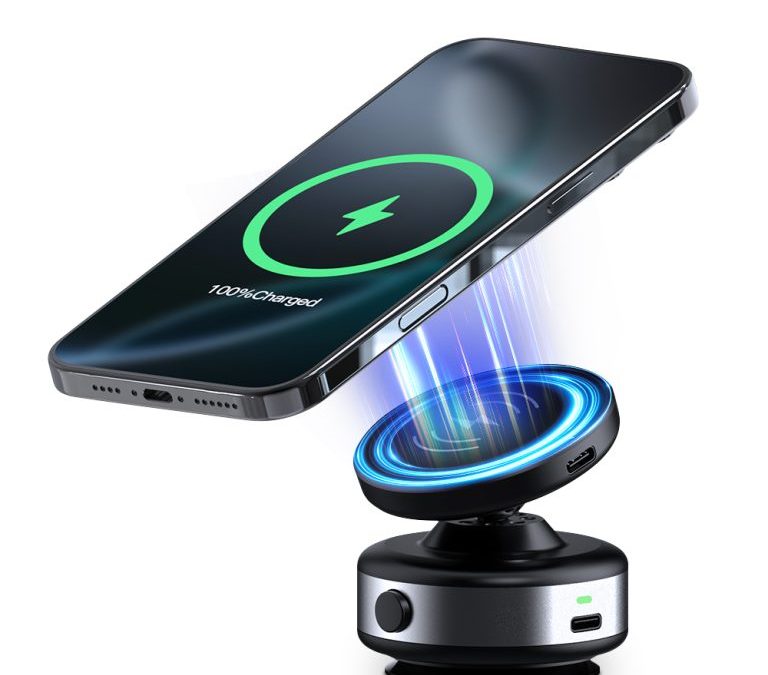 Can the phone holder rotate 360 degrees for flexible use?