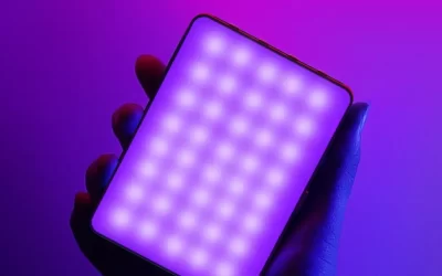 Why do live streamers need LED fill light to achieve 3D effects?